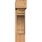 Ekena Millwork Merced Block Smooth Bracket w/ Offset Brace, Western Red Cedar, 7 1/2"W x 26"D x 30"H BKT0806X26X30MRC05SWR - alternate 2